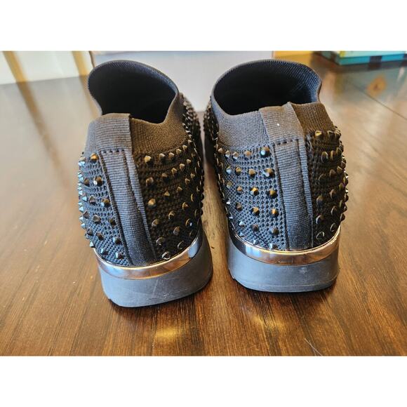 Kenneth Cole Reaction Cameron Jewel Jogger Sneakers Black Size 6.5 Women's - Picture 8 of 12